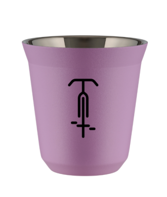 Kubek liliowy 150 ml, KOLARSTWO 1 (czarny) kubek termiczny na kawe | 70,00 zł