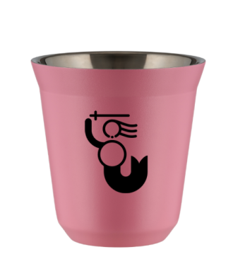 Kubek hot pink 150 ml, WARSZAWSKA SYRENKA