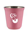 Kubek hot pink 150 ml, WARSZAWSKA SYRENKA (bialy) kubek termiczny na kawe | 65,00 zł