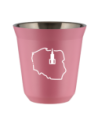 Kubek hot pink 150 ml, POLSKA (bialy) kubek termiczny na kawe | 70,00 zł