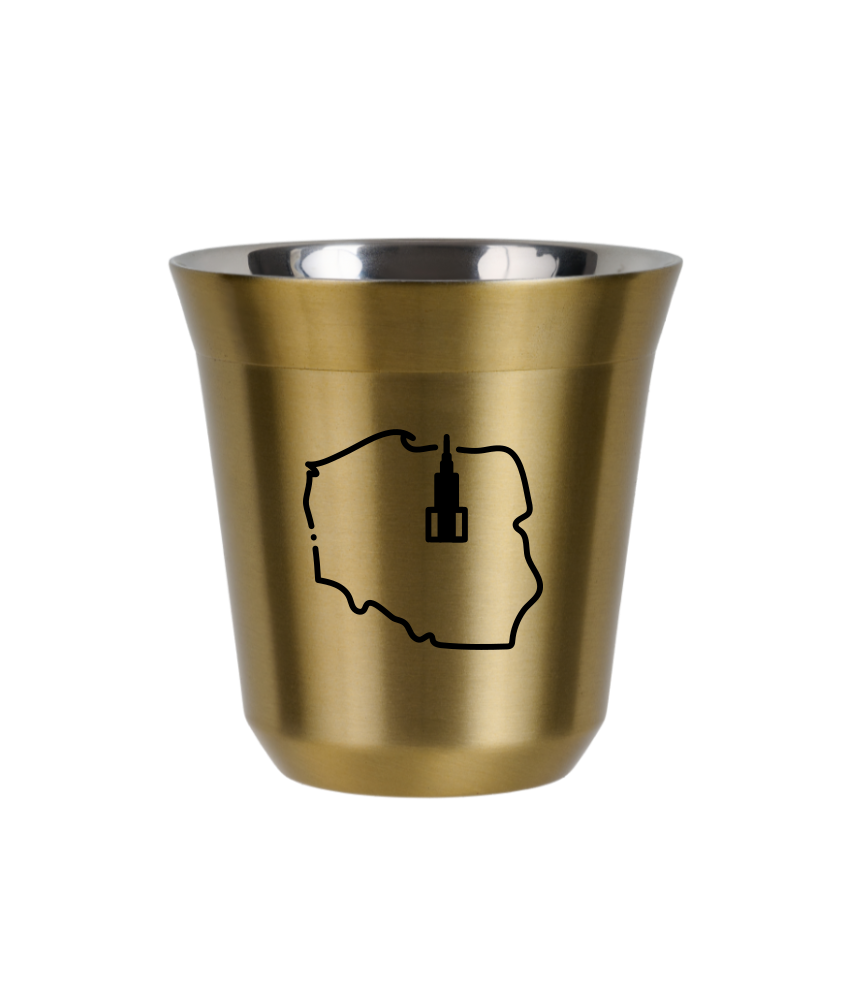 Kubek zloty 240 ml, POLSKA kubek termiczny na kawe | 80,00 zł Kubek zloty 240 ml, POLSKA kubek termiczny na kawe | 80,00 zł