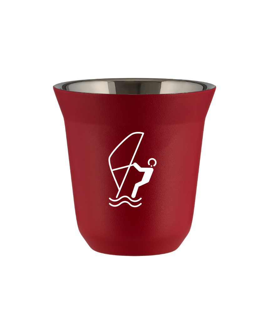 Kubek czerwony mat 240 ml, SPORTY WODNE (bialy) kubek termiczny na kawe | 75,00 zł Kubek czerwony mat 240 ml, SPORTY WODNE (bialy) kubek termiczny na kawe | 75,00 zł