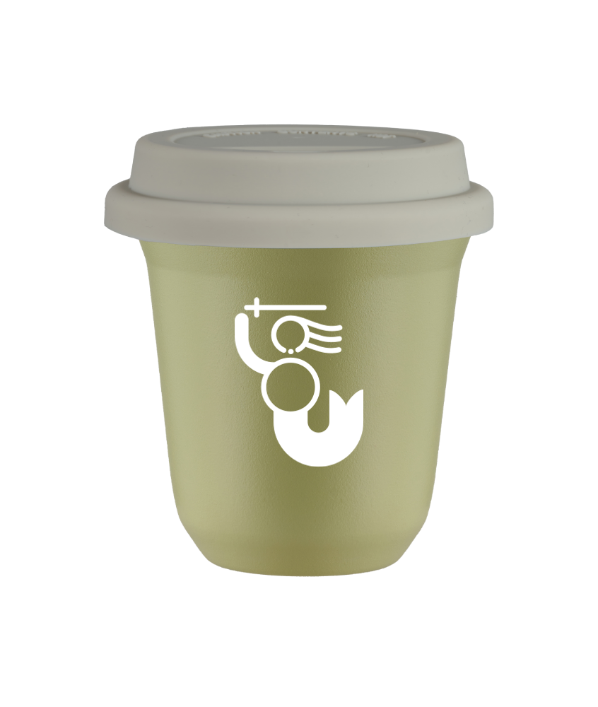 Kubek pistacjowy 240 ml, WARSZAWSKA SYRENKA (bialy) z pokrywka biala kubek termiczny na kawe | 80,00 zł Kubek pistacjowy 240 ml, WARSZAWSKA SYRENKA (bialy) z pokrywka biala kubek termiczny na kawe | 80,00 zł