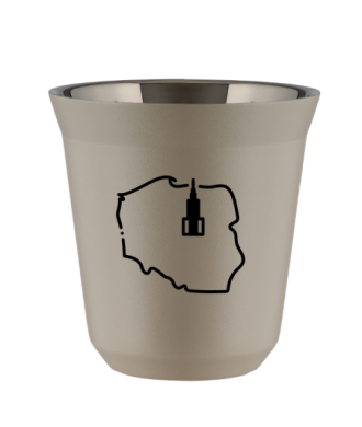 Kubek natural beige 240 ml, POLSKA