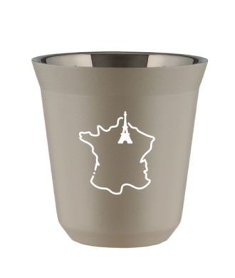 Kubek 240 ml BEŻOWY "Francja (biały)" Kubek 240 ml BEŻOWY "Francja (biały)"