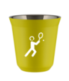 Kubek canary yellow 240 ml, TENIS 1 (bialy) kubek termiczny na kawe | 75,00 zł