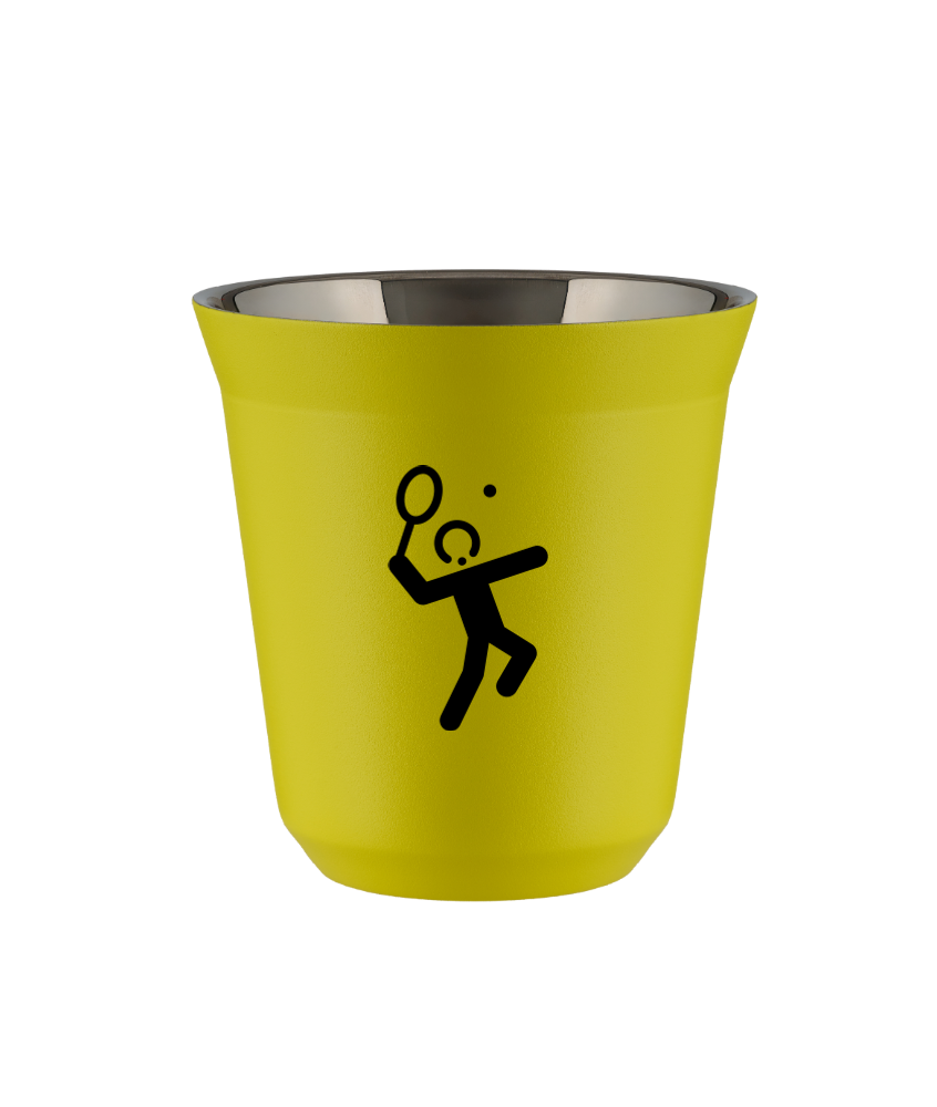 Kubek canary yellow 240 ml, TENIS 2 (czarny) kubek termiczny na kawe | 75,00 zł