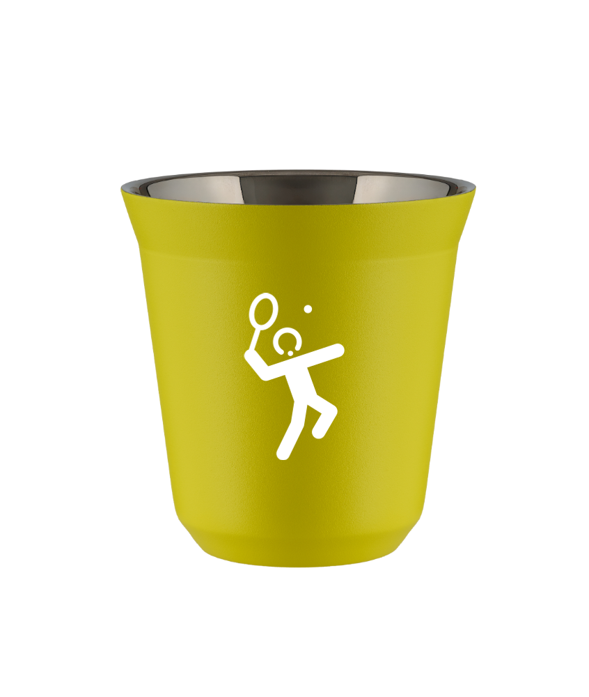 Kubek canary yellow 240 ml, TENIS 2 (bialy) kubek termiczny na kawe | 75,00 zł