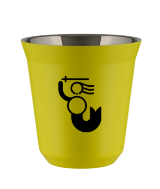 Kubek canary yellow 240 ml, WARSZAWSKA SYRENKA (czarny)