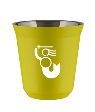 Kubek canary yellow 240 ml, WARSZAWSKA SYRENKA (bialy)