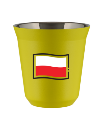Kubek canary yellow 240 ml, FLAGA POLSKI
