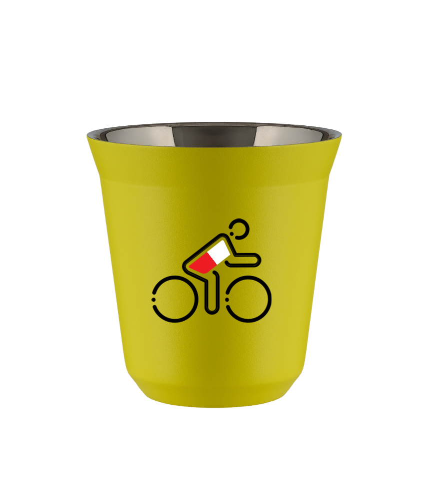 Kubek canary yellow 240 ml, KOLARZ W POLSKICH BARWACH kubek termiczny na kawe | 80,00 zł Kubek canary yellow 240 ml, KOLARZ W POLSKICH BARWACH kubek termiczny na kawe | 80,00 zł