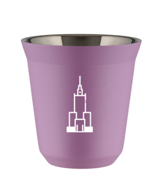 Kubek 240 ml LILIOWY "Pałac kultury i nauki (biały)" Kubek 240 ml LILIOWY "Pałac kultury i nauki (biały)"
