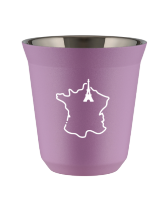 Kubek 240 ml LILIOWY "Francja (biały)" Kubek 240 ml LILIOWY "Francja (biały)"