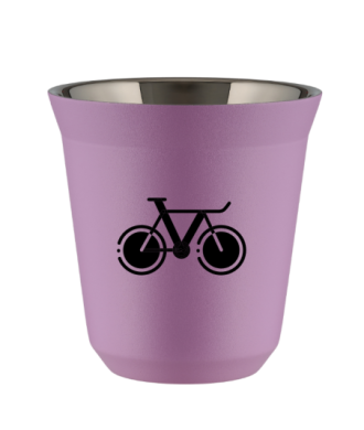 Kubek 240 ml LILIOWY "Rower 1 (czarny)" Kubek 240 ml LILIOWY "Rower 1 (czarny)"