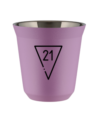 Kubek 240 ml LILIOWY "21 (czarny)" Kubek 240 ml LILIOWY "21 (czarny)"