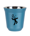 Kubek jasnoniebieski 80 ml, TENIS 2 kubek termiczny na kawe | 65,00 zł