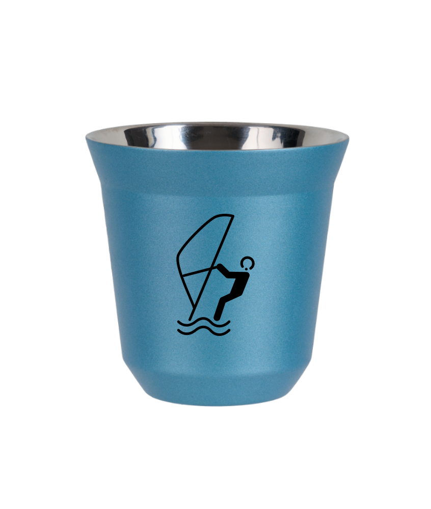 Kubek jasnoniebieski 80 ml, SPORTY WODNE kubek termiczny na kawe | 65,00 zł Kubek jasnoniebieski 80 ml, SPORTY WODNE kubek termiczny na kawe | 65,00 zł