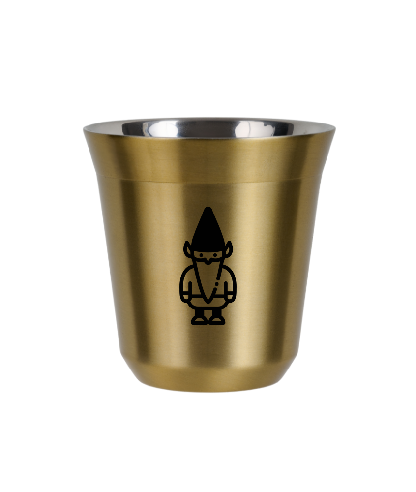 Cup 80 ml GOLD "Dwarf 2"
