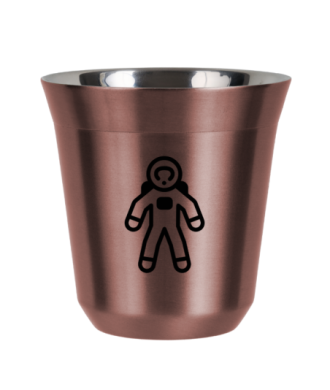 R?owy kubek zloto 80 ml, ASTRONAUTA (czarny) kubek termiczny na kawe | 65,00 zł