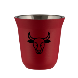 Cup 80 ml RED "Taurus (black)"