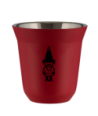 Kubek czerwony mat 80 ml, KRASNAL 1 (czarny) kubek termiczny na kawe | 65,00 zł
