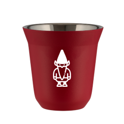 Cup 80 ml RED "Dwarf 2 (white)"