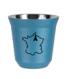Kubek jasnoniebieski 80 ml, FRANCJA kubek termiczny na kawe | 65,00 zł
