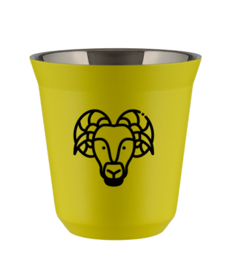 Kubek canary yellow 80 ml, BARAN kubek termiczny na kawe | 65,00 zł
