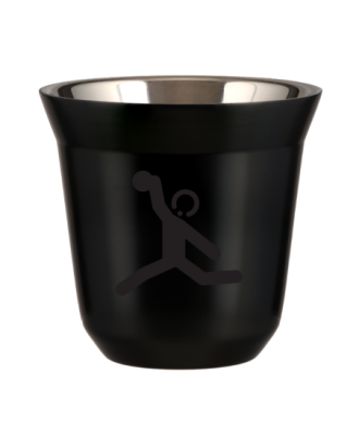 Kubek 150 ml CZARNY "Rzut dyskiem (czarny)" Kubek 150 ml CZARNY "Rzut dyskiem (czarny)"