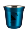 Kubek niebieski 150 ml, ANTENA kubek termiczny na kawe | 85,00 zł