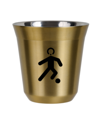 Kubek zloty 150 ml, PILKA NOZNA