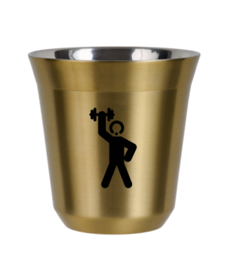 Kubek zloty 150 ml, SILACZ 2 (czarny)