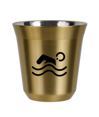 Kubek zloty 150 ml, PLYWAK