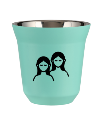 Kubek turkusowy 150 ml, BLIZNIETA