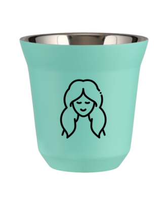 Kubek turkusowy 150 ml, PANNA