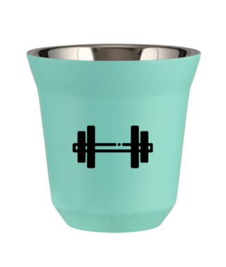 Kubek turkusowy 150 ml, SZTANGA