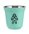 Kubek turkusowy 150 ml, ASTRONAUTA kubek termiczny na kawe | 85,00 zł