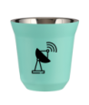 Kubek turkusowy 150 ml, ANTENA kubek termiczny na kawe | 85,00 zł