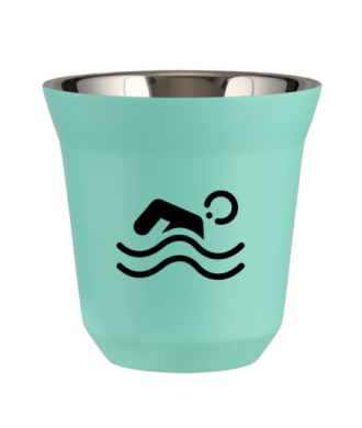 Kubek turkusowy 150 ml, PLYWAK
