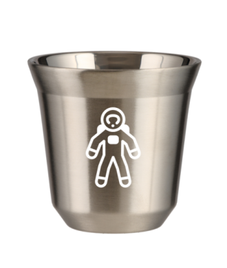 Kubek srebrny 150 ml, ASTRONAUTA (bialy)