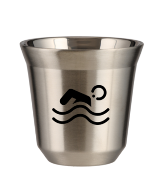 Kubek srebrny 150 ml, PLYWAK