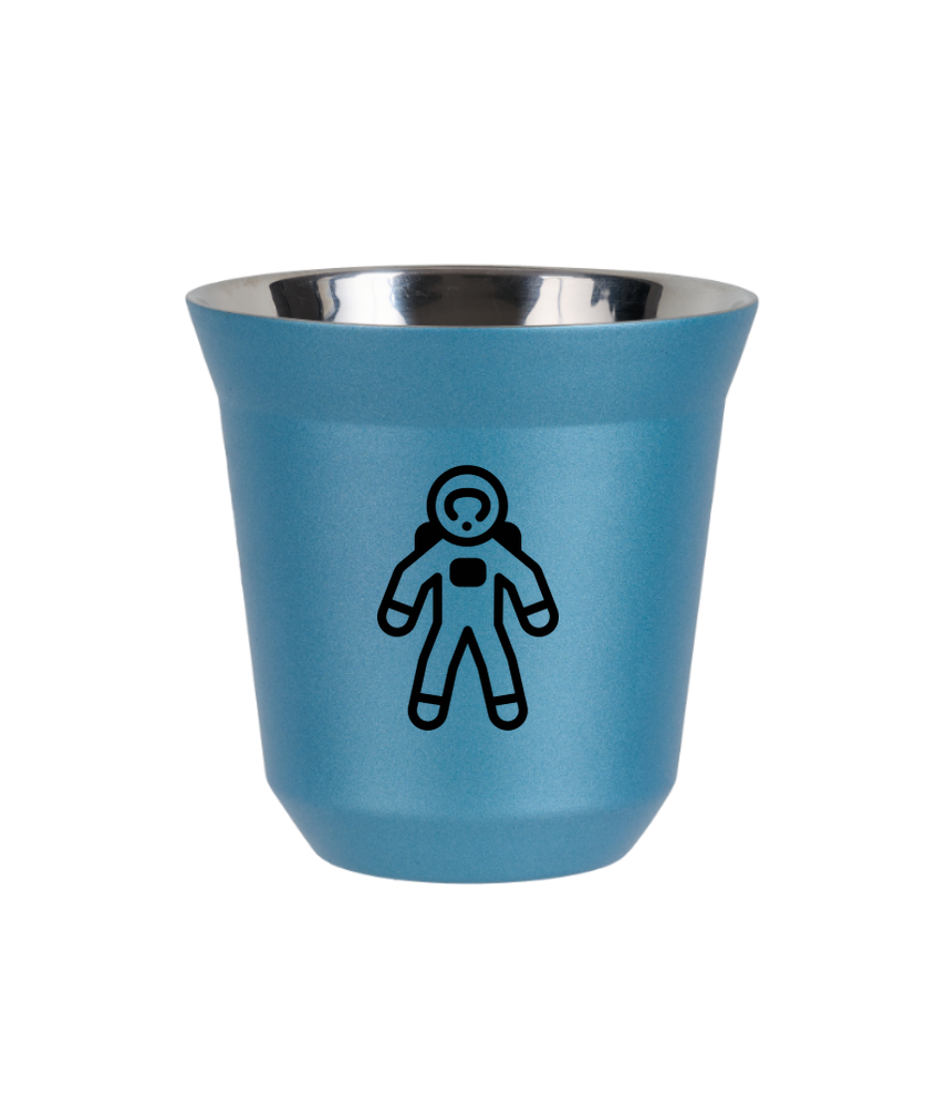 Kubek jasnoniebieski 150 ml, ASTRONAUTA kubek termiczny na kawe | 85,00 zł