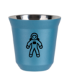 Kubek jasnoniebieski 150 ml, ASTRONAUTA (czarny) kubek termiczny na kawe | 85,00 zł