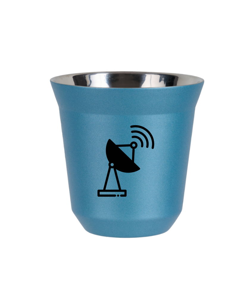 Kubek jasnoniebieski 150 ml, ANTENA kubek termiczny na kawe | 85,00 zł Kubek jasnoniebieski 150 ml, ANTENA kubek termiczny na kawe | 85,00 zł