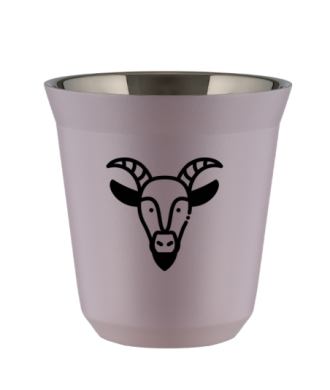 Kubek 240 ml LAWENDOWY "Koziorożec (czarny)" Kubek 240 ml LAWENDOWY "Koziorożec (czarny)"