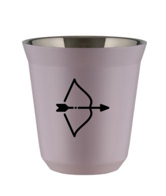 Kubek 240 ml LAWENDOWY "Strzelec (czarny)" Kubek 240 ml LAWENDOWY "Strzelec (czarny)"