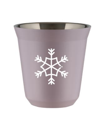 Kubek 240 ml LAWENDOWY "Śnieżynka (biały)" Kubek 240 ml LAWENDOWY "Śnieżynka (biały)"