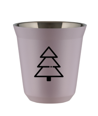 Kubek 240 ml LAWENDOWY "Choinka" Kubek 240 ml LAWENDOWY "Choinka"