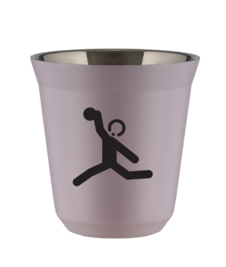 Kubek 240 ml LAWENDOWY "Rzut dyskiem" Kubek 240 ml LAWENDOWY "Rzut dyskiem"